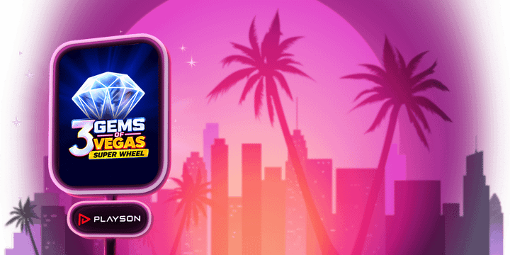 Slider 3 Gems of Vegas Super Wheel 12:00 UTC 16.10.2026 - 23.10.2026 23:59 UTC