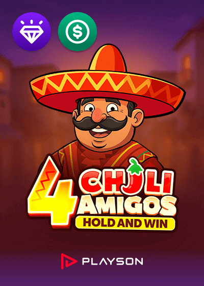 4 Chili Amigos Hold and Win